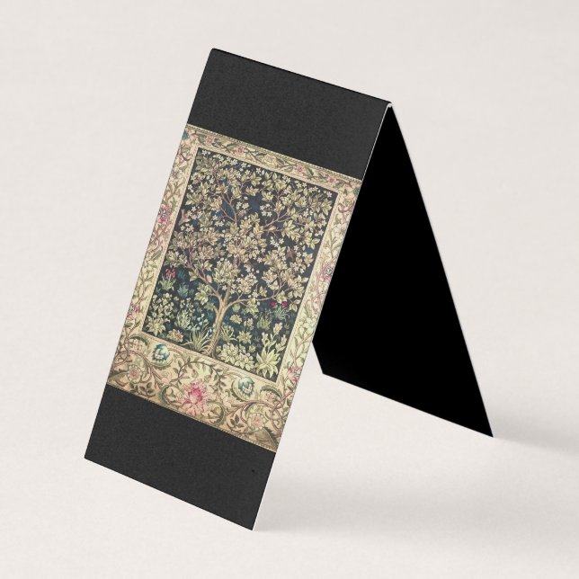 Carte De Visite Willam Morris de beaux designs et créations, Vint (Devant)