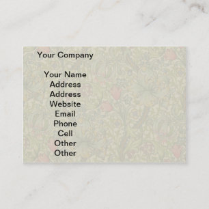 Carte De Visite William Morris Golden Lily