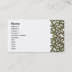 Carte De Visite William Morris Tree Frieze Fond d'écran floral