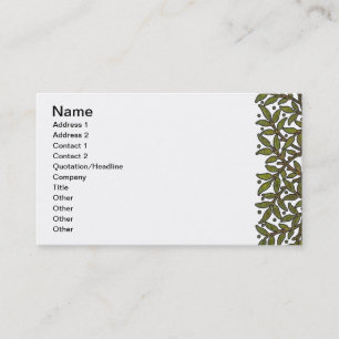 Carte De Visite William Morris Tree Frieze Fond d'écran floral