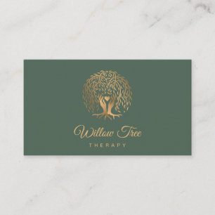 Carte De Visite Willow Tree of Life Entraîneur, Thérapie, Psycholo