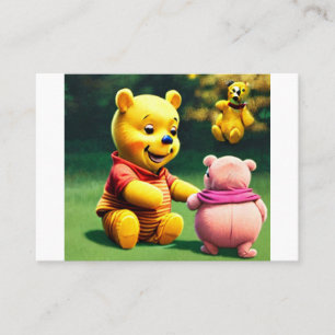 Carte De Visite Winnie l'Ooh 4.
