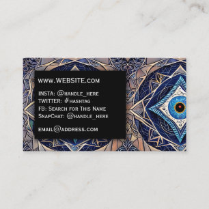 Carte De Visite Witchcraft Magic Mystic Professional