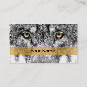 Carte de visite Wolf