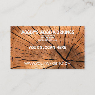 Carte De Visite Wood Workings