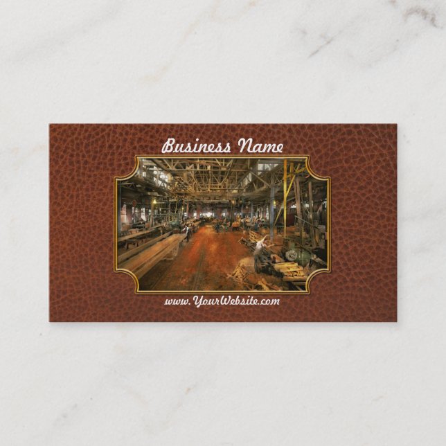 Carte De Visite Woodworker - Commission 1905 (Devant)