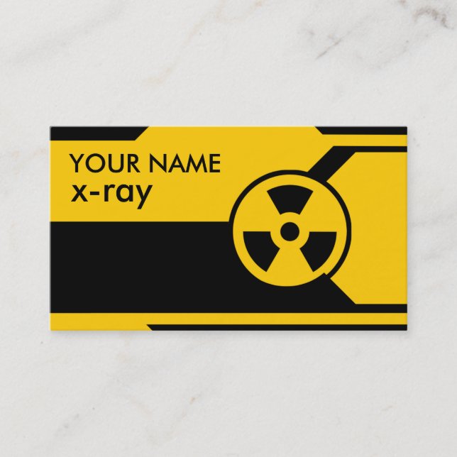 carte de visite xray (Devant)