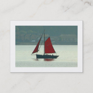 Carte De Visite Yacht vintage Cardiff Bay (Bordé)