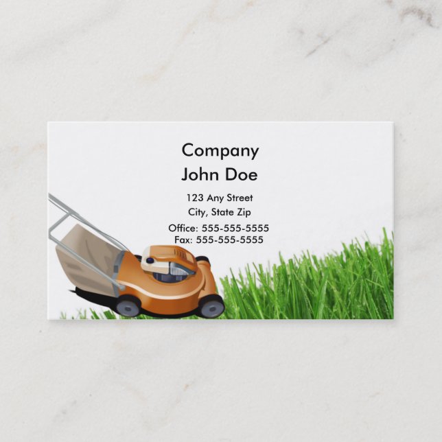 Carte de visite Yard Buddy (Devant)