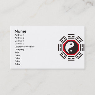 CARTE DE VISITE YIN ET YANG