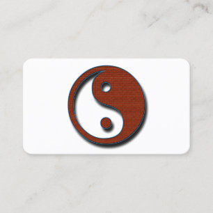 Carte De Visite Yin Yang par Shirley Taylor