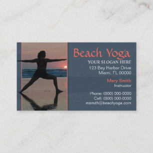 Carte de visite Yoga