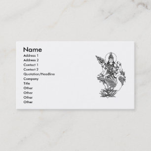 Carte De Visite yoga300-25g2, nom, adresse 1, adresse 2, Conta…