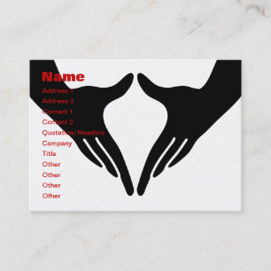Carte De Visite Yoga Yoni Mudra