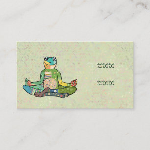 Carte De Visite yogafrosch