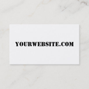 Carte De Visite YourWebSite.com