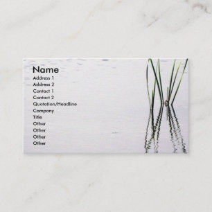 Carte De Visite Zen vivant