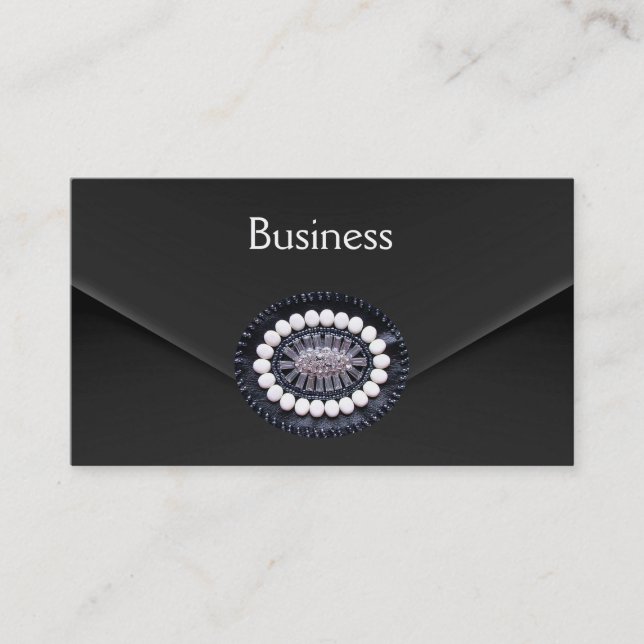 Carte de visite Zizzago Black Velvet Clutch Purge (Devant)
