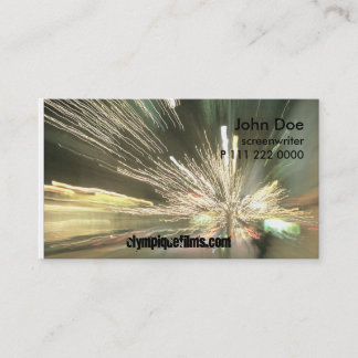 Carte De Visite zooming_christmas_lights, daine de John,