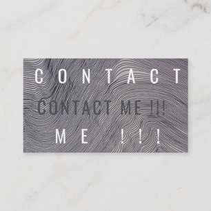 Carte De Visite Zwissl me contactent gris d'Adresscard