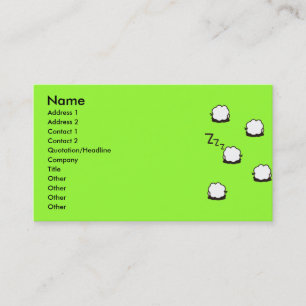 CARTE DE VISITE ZZZ