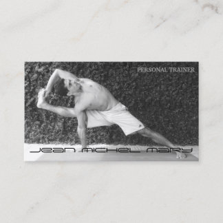 Carte de visites personal trainer