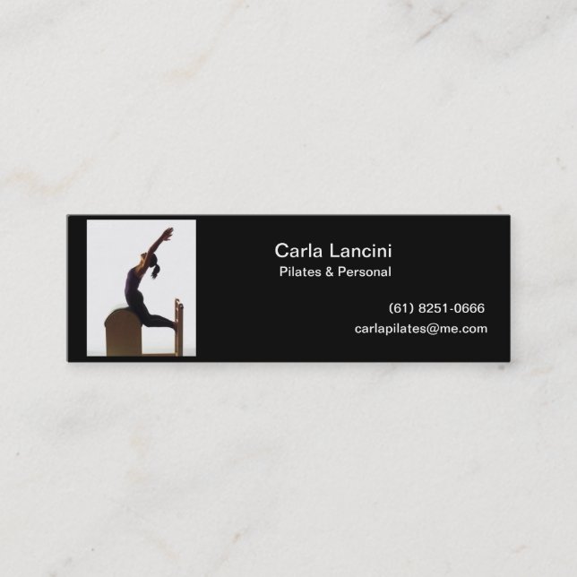 Carte de visites - Pilates (Devant)