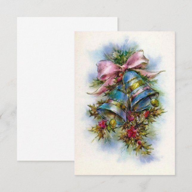carte de voeux (Devant / Derrière)