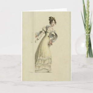 Carte de voeux 1800