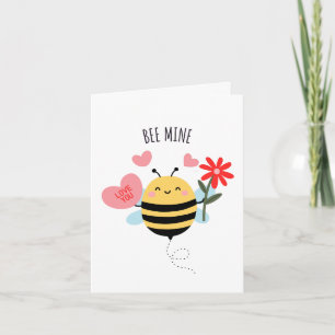 Carte de vœux Abeille Mienne