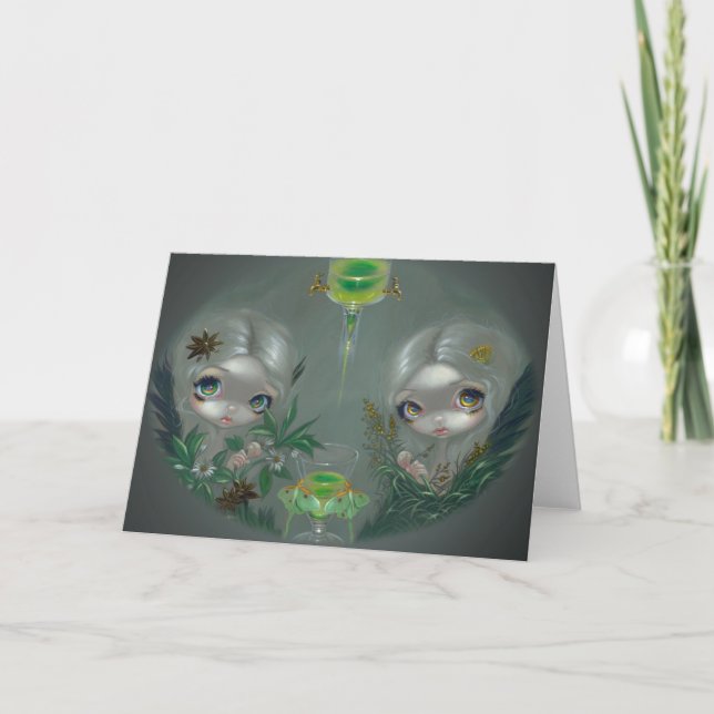 Carte de voeux "Absinthe : Anise and Artemisia" (Devant)