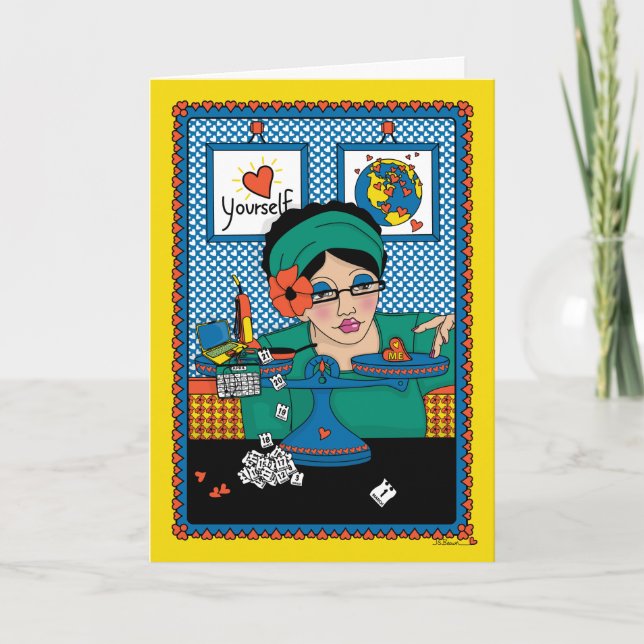 Carte de vœux Achieving Balance_B (Devant)