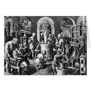 Carte de voeux Alchemy Lab Science