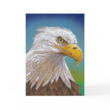 Carte de voeux American Bald Eagle