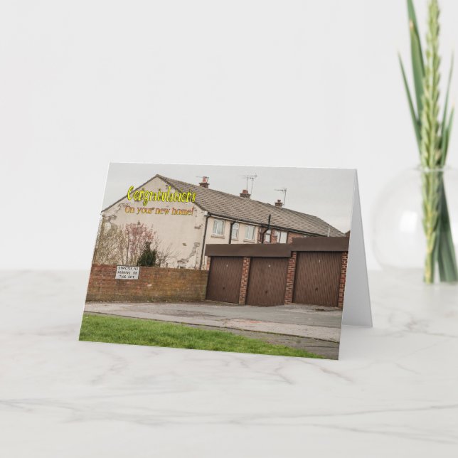 Carte de voeux amusante (Devant)