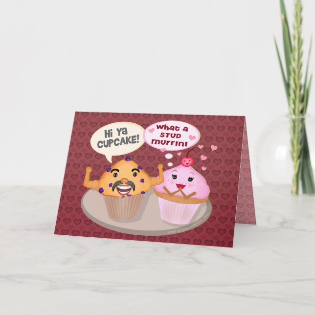 Carte de voeux amusante pour la Saint-Valentin (Devant)