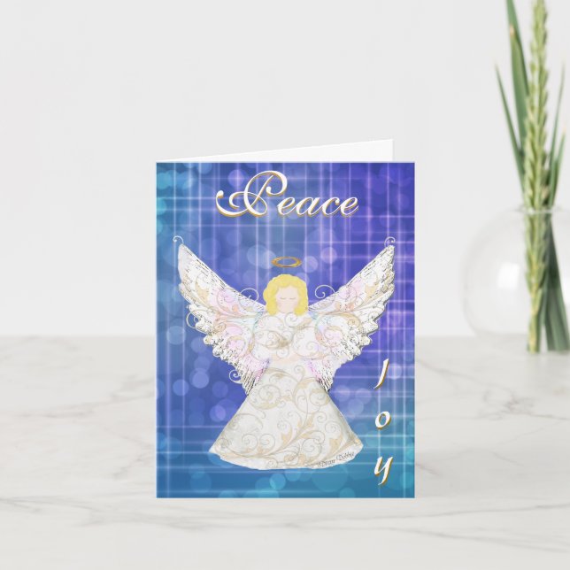 Carte de voeux Angel Noël (Devant)