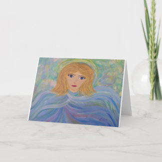 Carte de voeux Angelic Blank