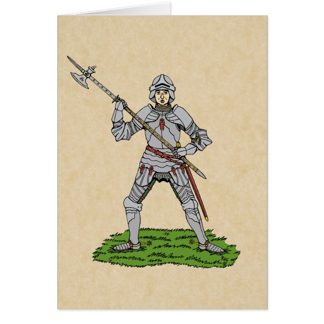 Carte de voeux anglaise du XVe siècle (Devant)