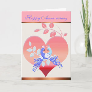 Carte de voeux Anniversaire
