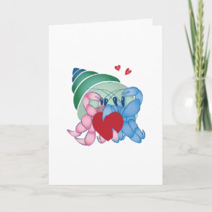 Carte de voeux/Anniversaire pour les couples de cr