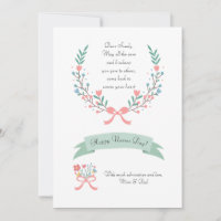 Carte de voeux Appartement de la Journée des infir