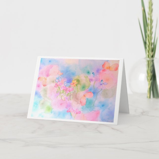Carte de voeux aquarelle par ORDesigns (Devant)