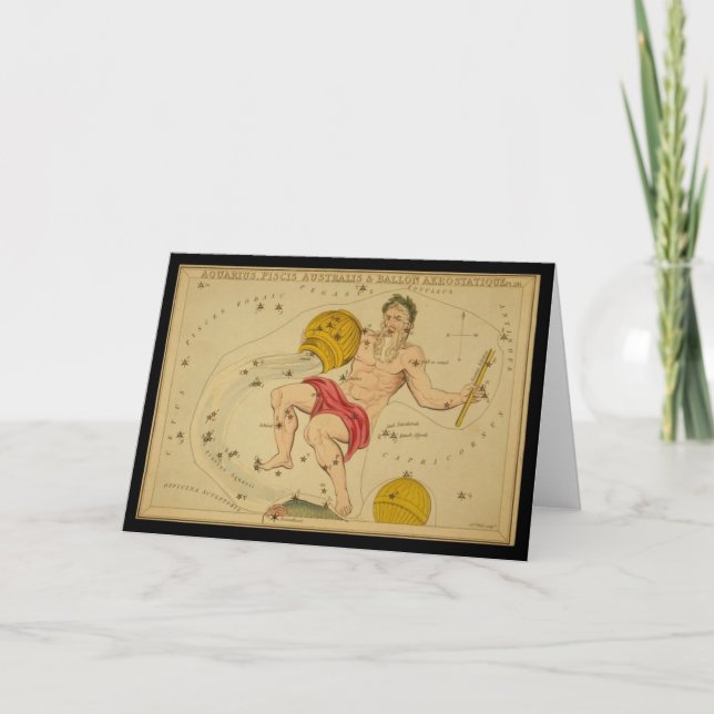 Carte de voeux Aquarius (Devant)
