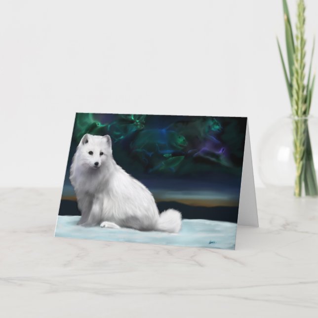 Carte de voeux arctique d'esprit (Devant)