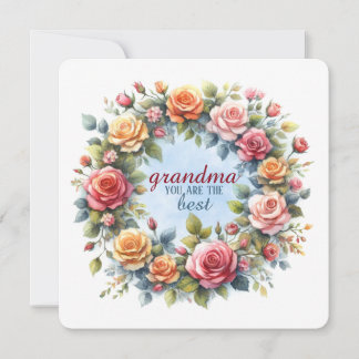 Carte de voeux Art Imprimer "GRANDMA vous êtes le 