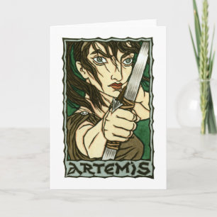 Carte de voeux Artemis