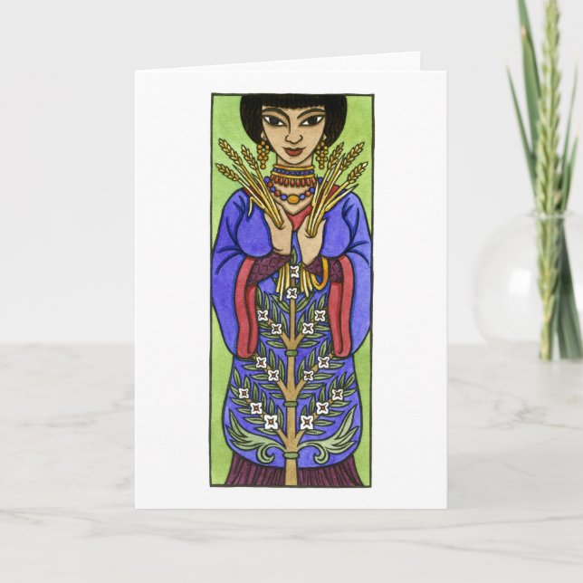 Carte de voeux Asherah (Devant)