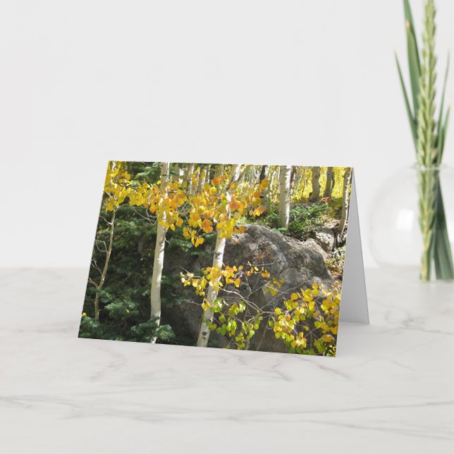 Carte de voeux Aspens (Devant)