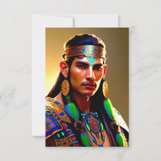Carte de voeux Atlantean Shaman